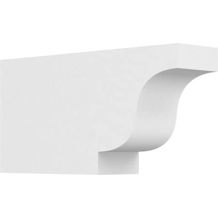 Standard Newport Architectural Grade PVC Rafter Tail, 3W X 6H X 12L